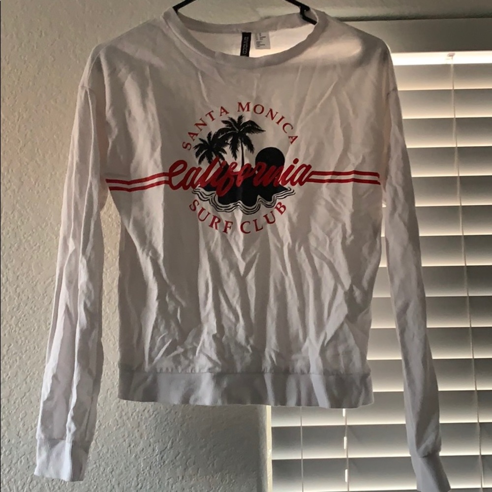 White H & M sweater (size xs)
